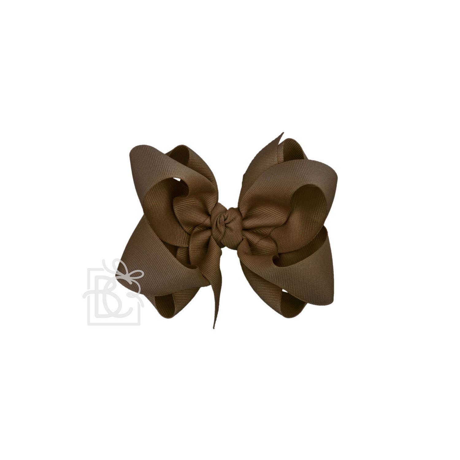 Beyond Creations, LLC - Wholesale Hair bow – Kids - MULTI-LOOP GROSGRAIN BOW ON CLIP112
