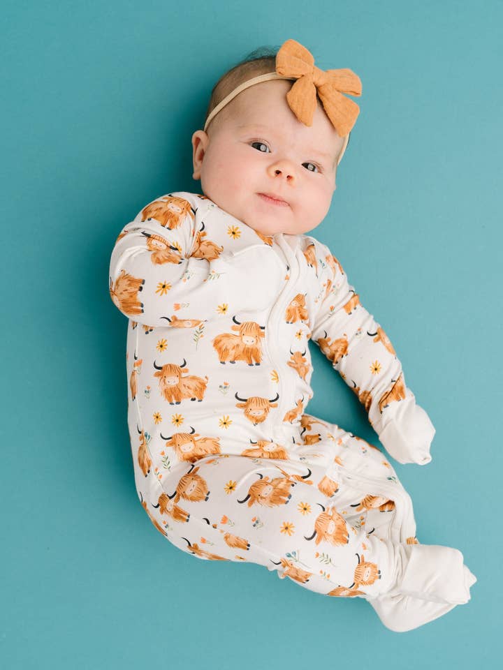 Little One Shop - Wholesale Clothing Set - Baby - Highland Honey Bamboo Sleeper8