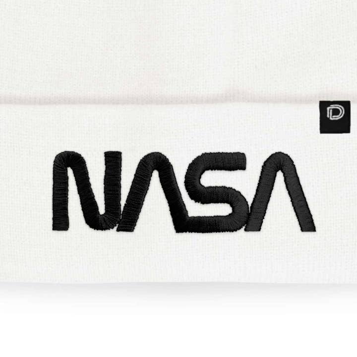 Dalix - Wholesale Beanie – Unisex - Dalix Embroidered NASA Worm Logo Beanie16
