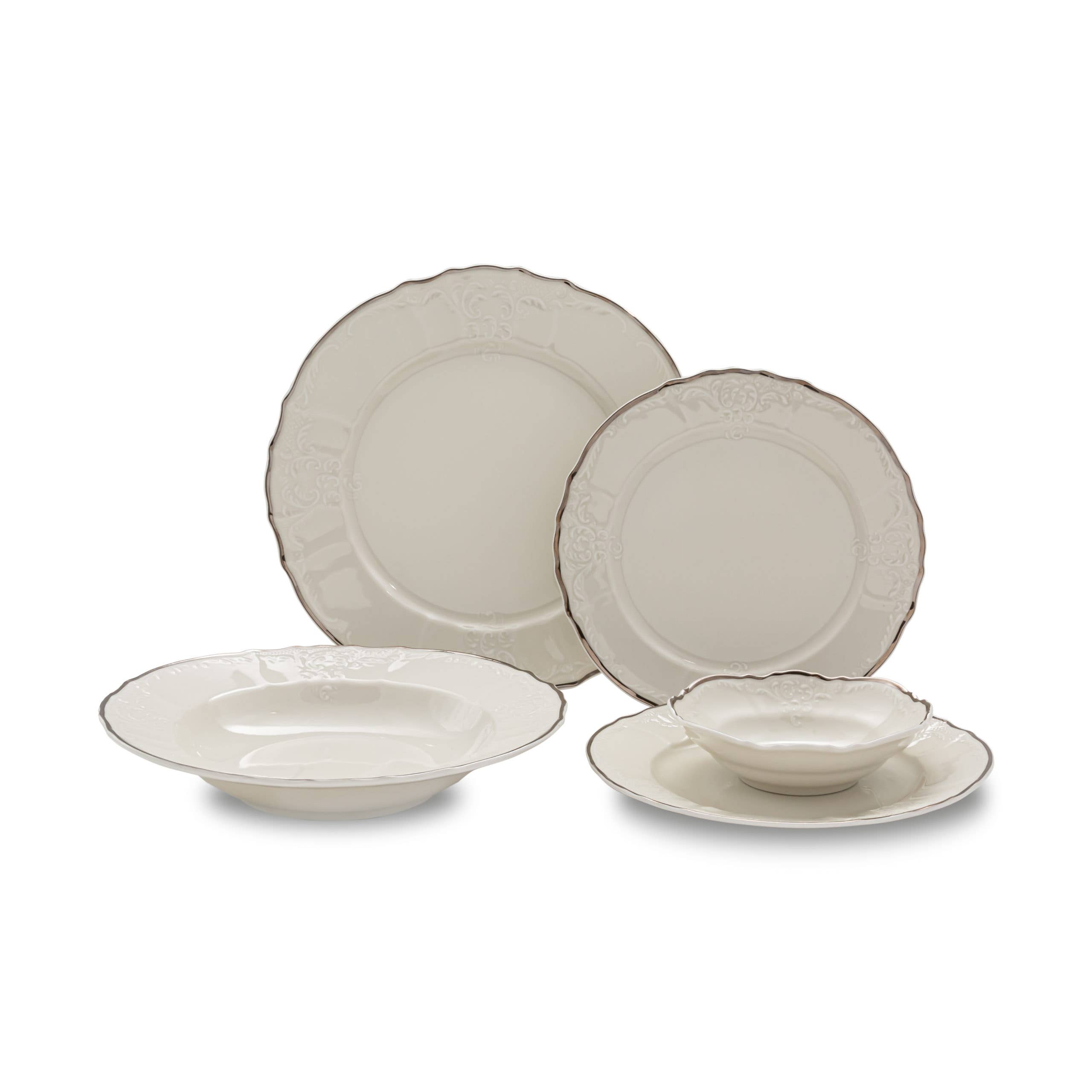 Kadra Kitchenware – wholesale Servisset – Vikko Luxe Bernadotte 20 st servis för 40