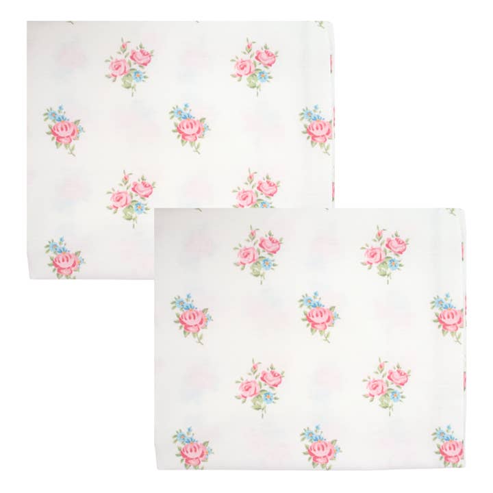 Paire de taies d'oreiller Tiny Rose pour la vente par Pretty Homestyle