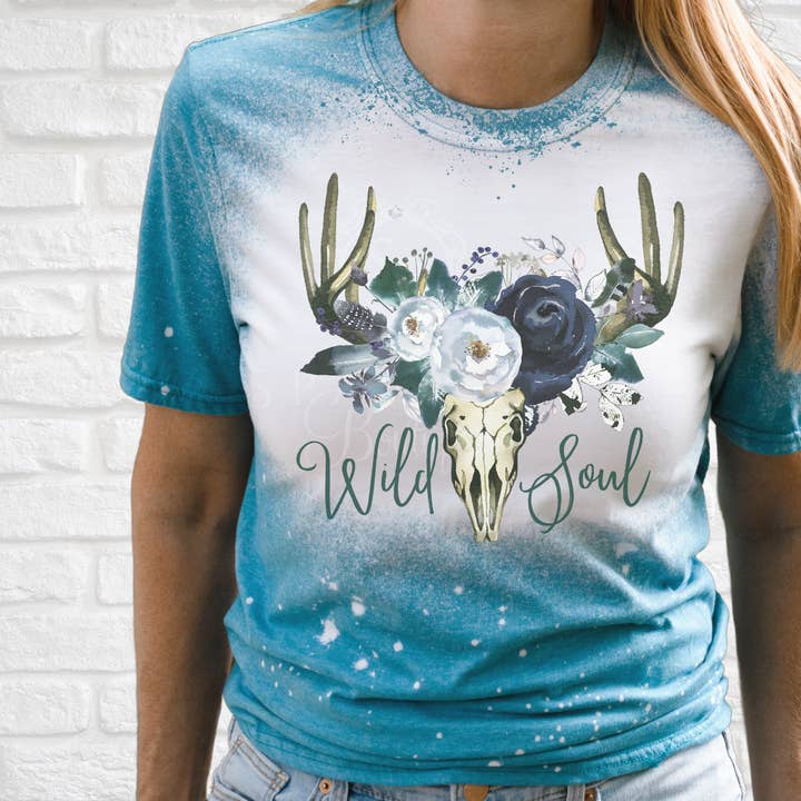 Chemise Wild Soul Bleached pour la vente par Sparkle Boutique2U