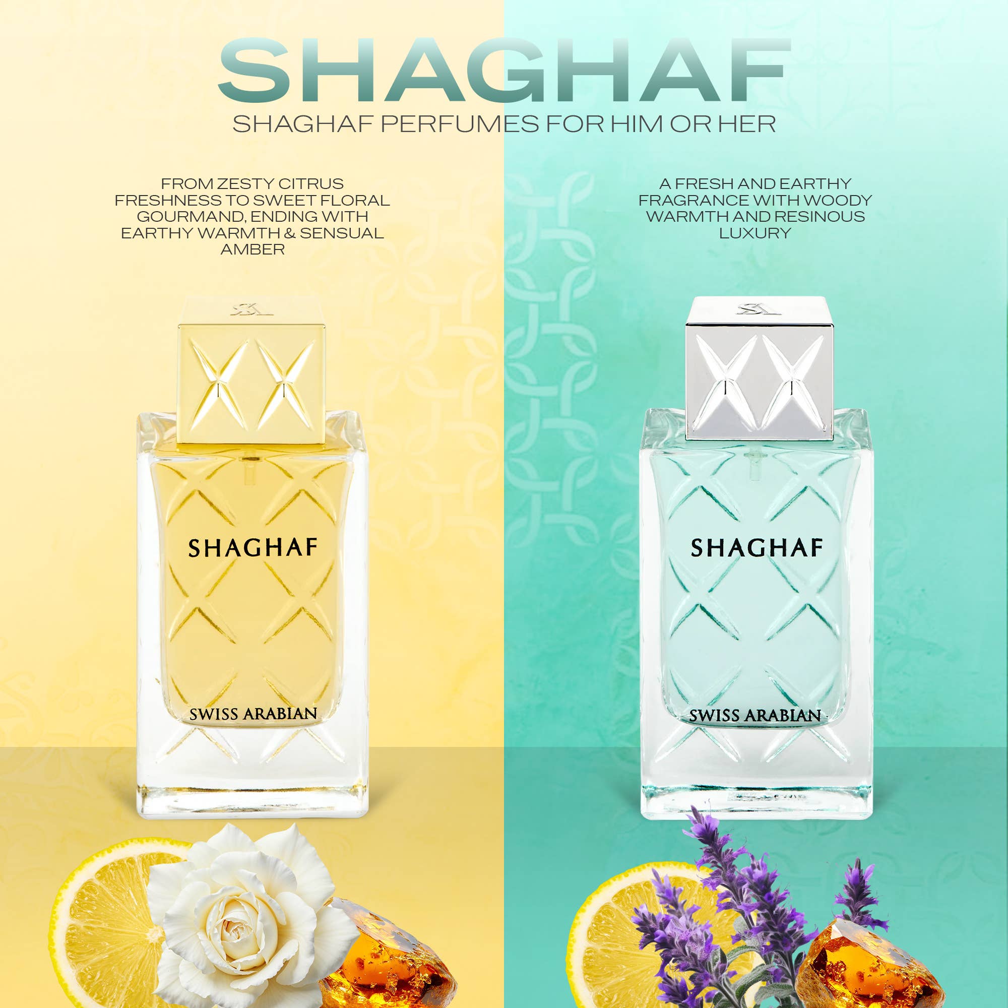 SWISS ARABIAN - Wholesale Perfume/Eau de Toilette - Swiss Arabian SHAGHAF (Feminine) Luxury EDP 75ml3