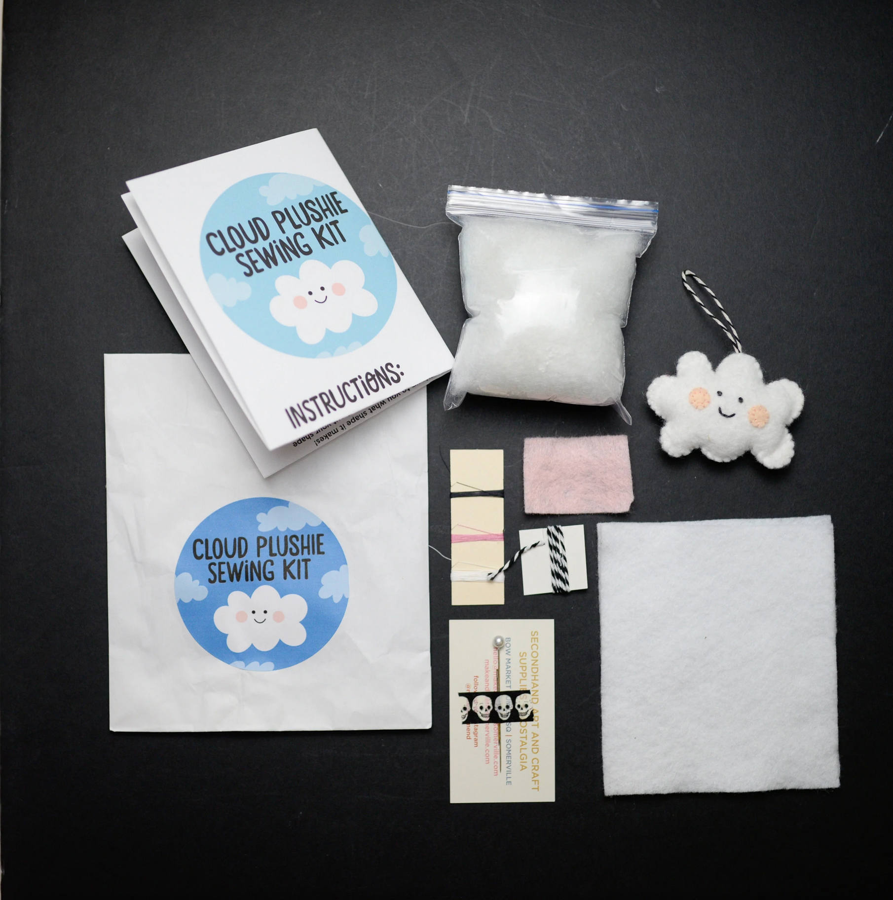 Make & Mend – wholesale Sömnadskit – Startkit för moln-gosedjur1