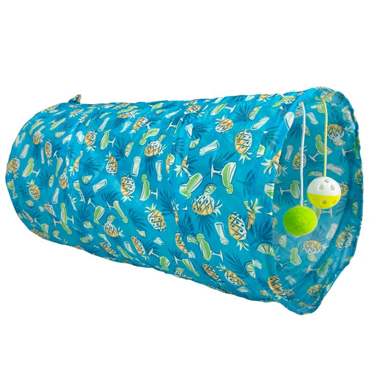 Pet Palette Distribution - Wholesale Pet Toy - Cat - Multipet Margaritaville® Cat Tunnel 35"