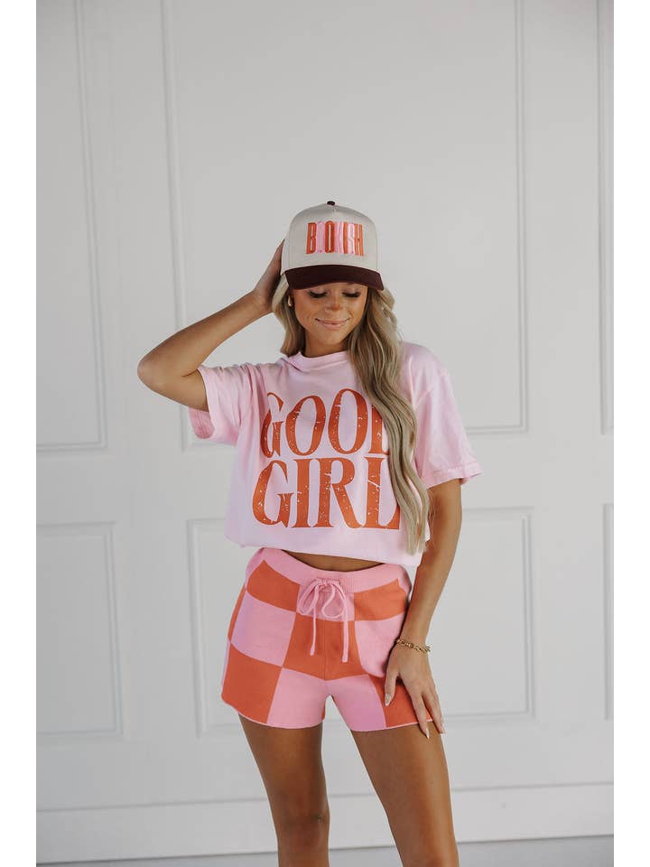 The Babe Co. - Wholesale Screen Printed T-Shirt - Women's - Good Girl Book Graphic T-shirt