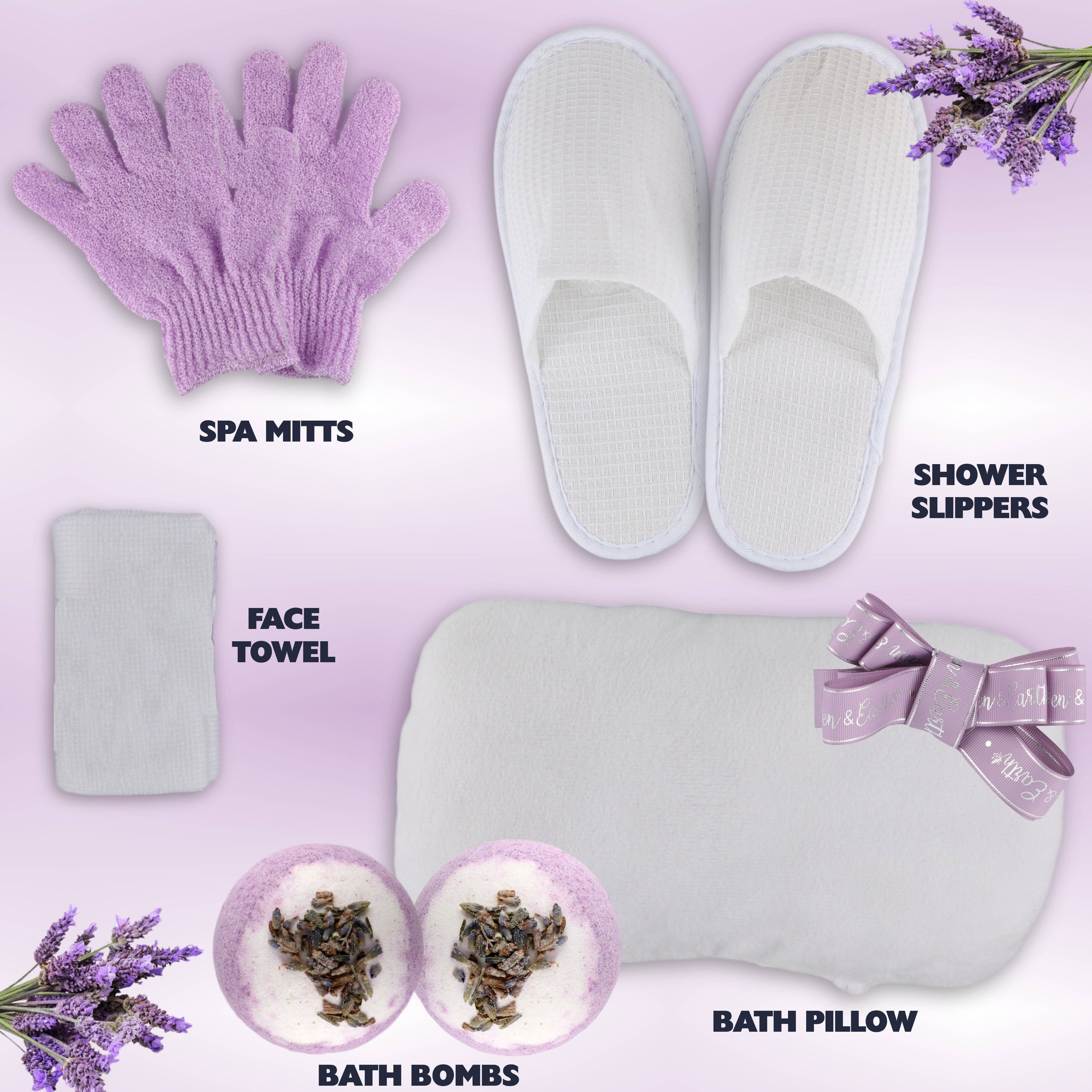 Pure Parker - Wholesale Bath & Body Set - Spa Gift Basket Lavender Sandalwood 25-piece Gift Bath Set3