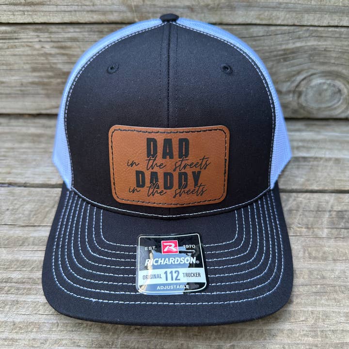 Designed To Flaunt - Wholesale Trucker Hat - Men's - Dad in the Streets Daddy in the Sheets Men's Richardson 112 Trucker Hat