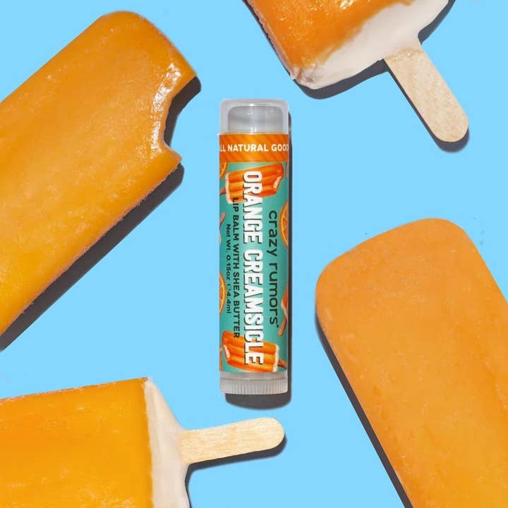 Crazy Rumors – wholesale Läppbalsam – Helt naturligt, veganskt apelsinglass-läppbalsam