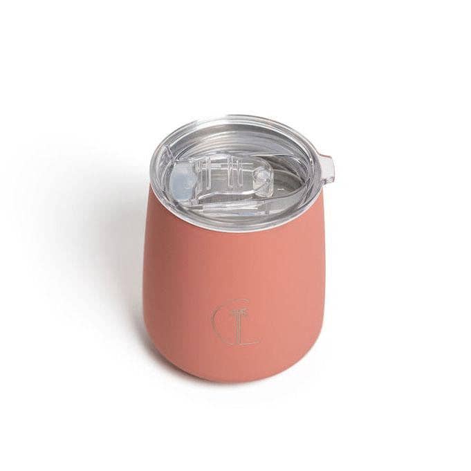 Caye Life - Wholesale Insulated mug/tumbler - Panarea | Reusable Cup 8oz | Terracotta1