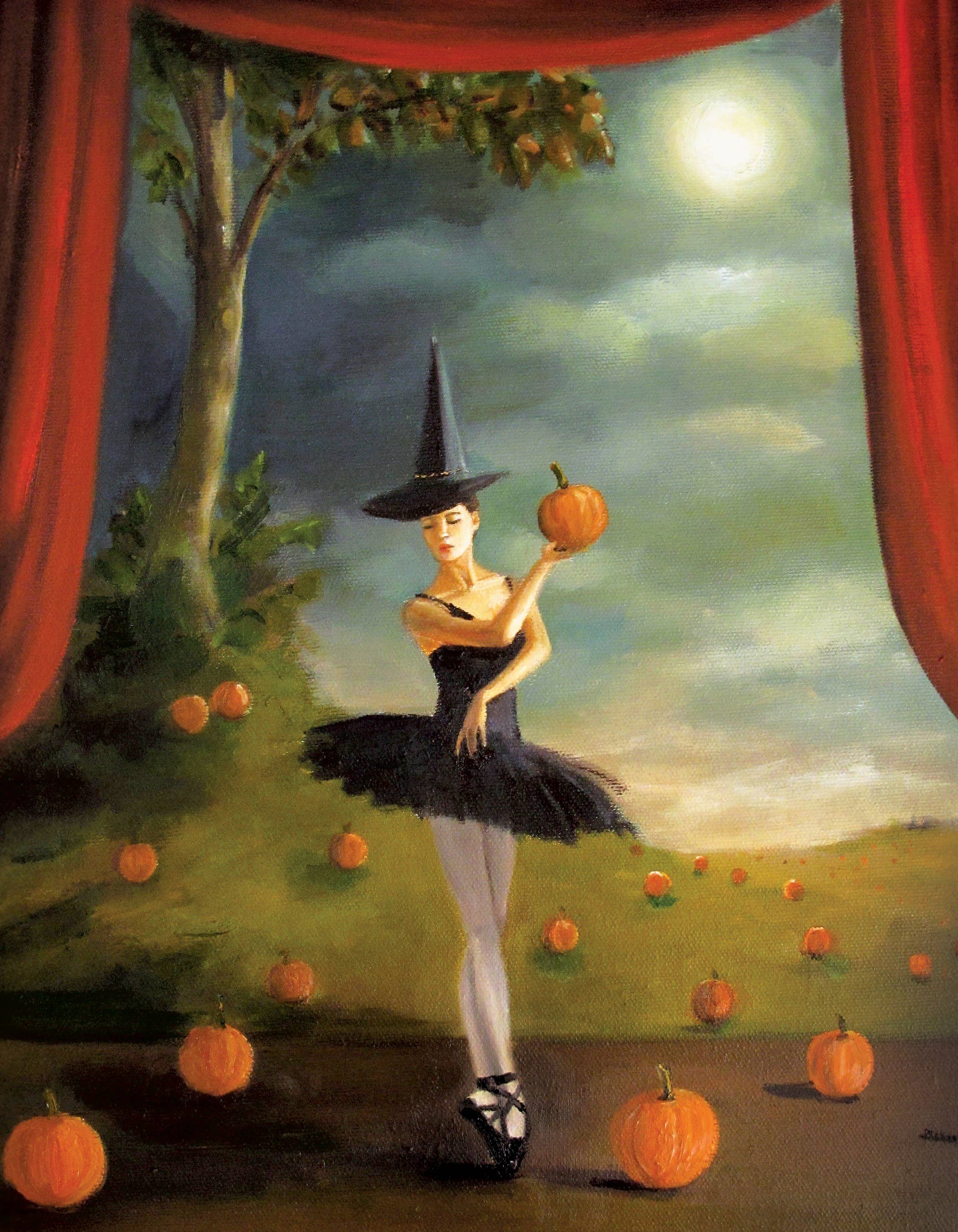 New York Puzzle Company - Wholesale Puzzle - Adult - Dance of the Pumpkin Patch Mini - 100 Piece Mini Puzzle2