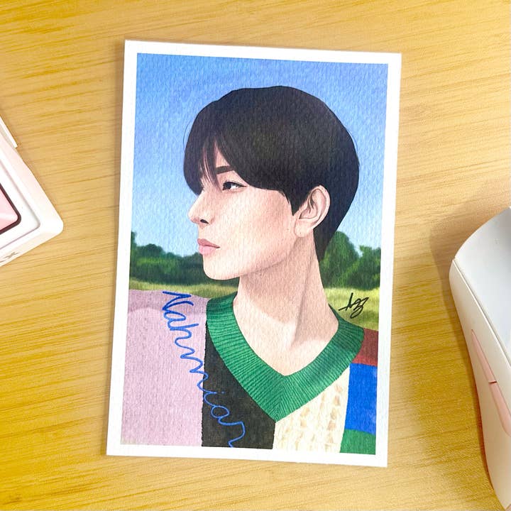 heeseung orange blood kunsttryk for engroshandel hos aenoviz