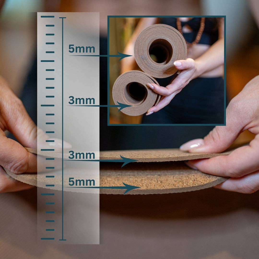 Within Enlightenment – wholesale Yoga mat – The Resilience Cork Yoga Mat 3MM3