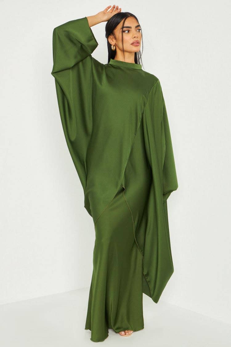 De La Creme Fashions – Conjunto de top e saia - Mulher por atacado – Conjunto feminino Abaya com saia - SURAYYA13