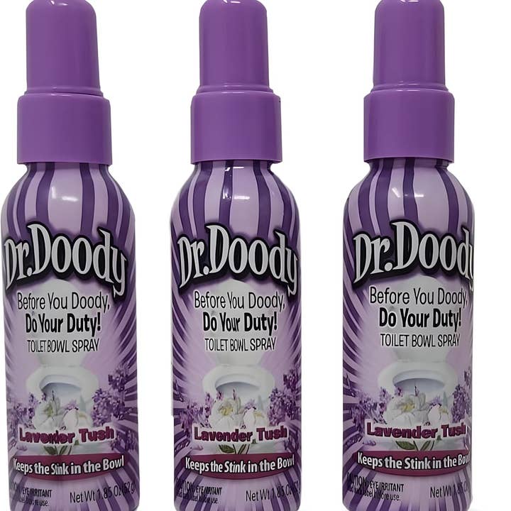 Innovarix - Wholesale Toilet Spray - Dr. Doody Toilet Spray Lavender Tush - 1.85 Oz.1