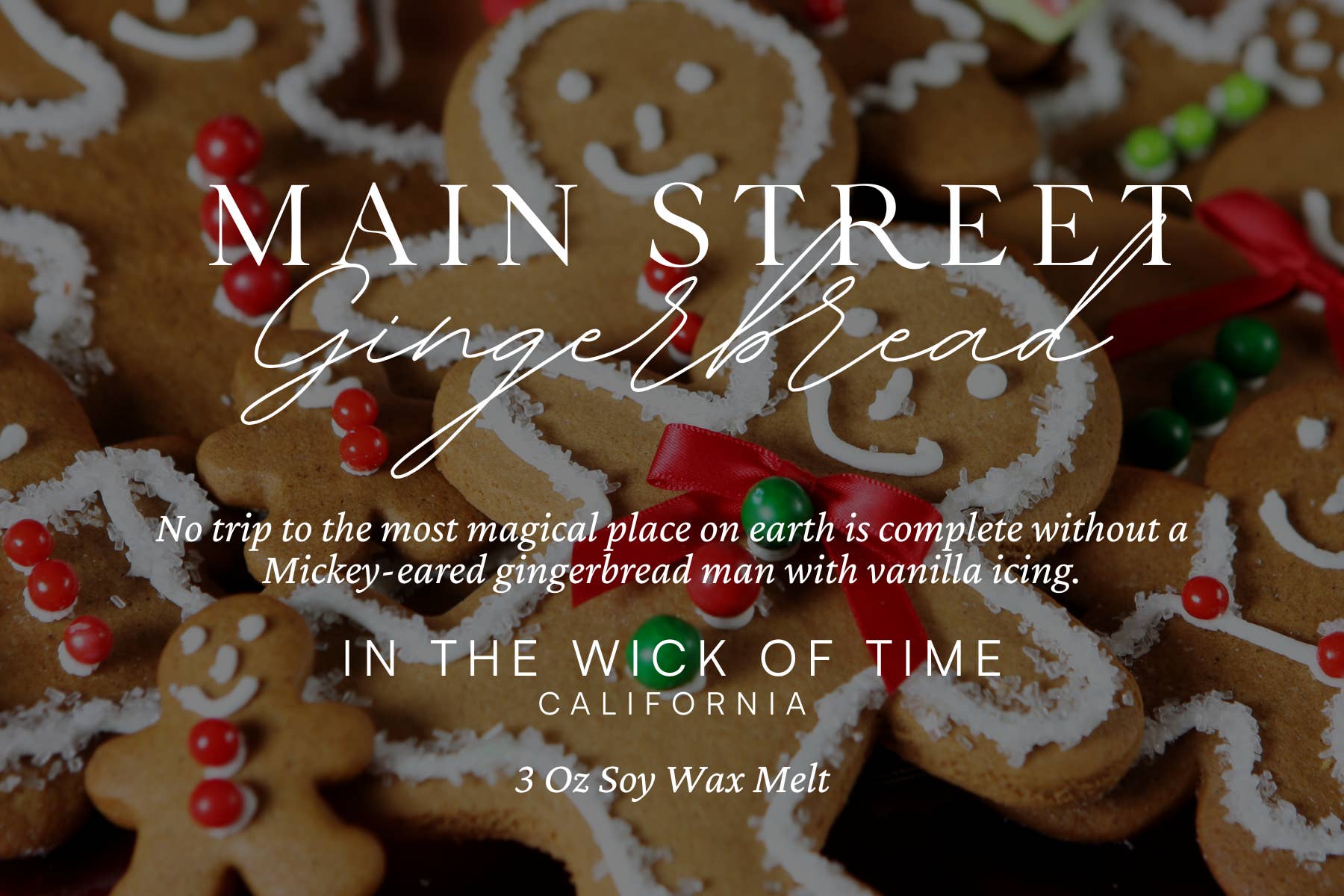 In the Wick of Time - Wholesale Wax melt - Main Street Gingerbread Wax Melt
