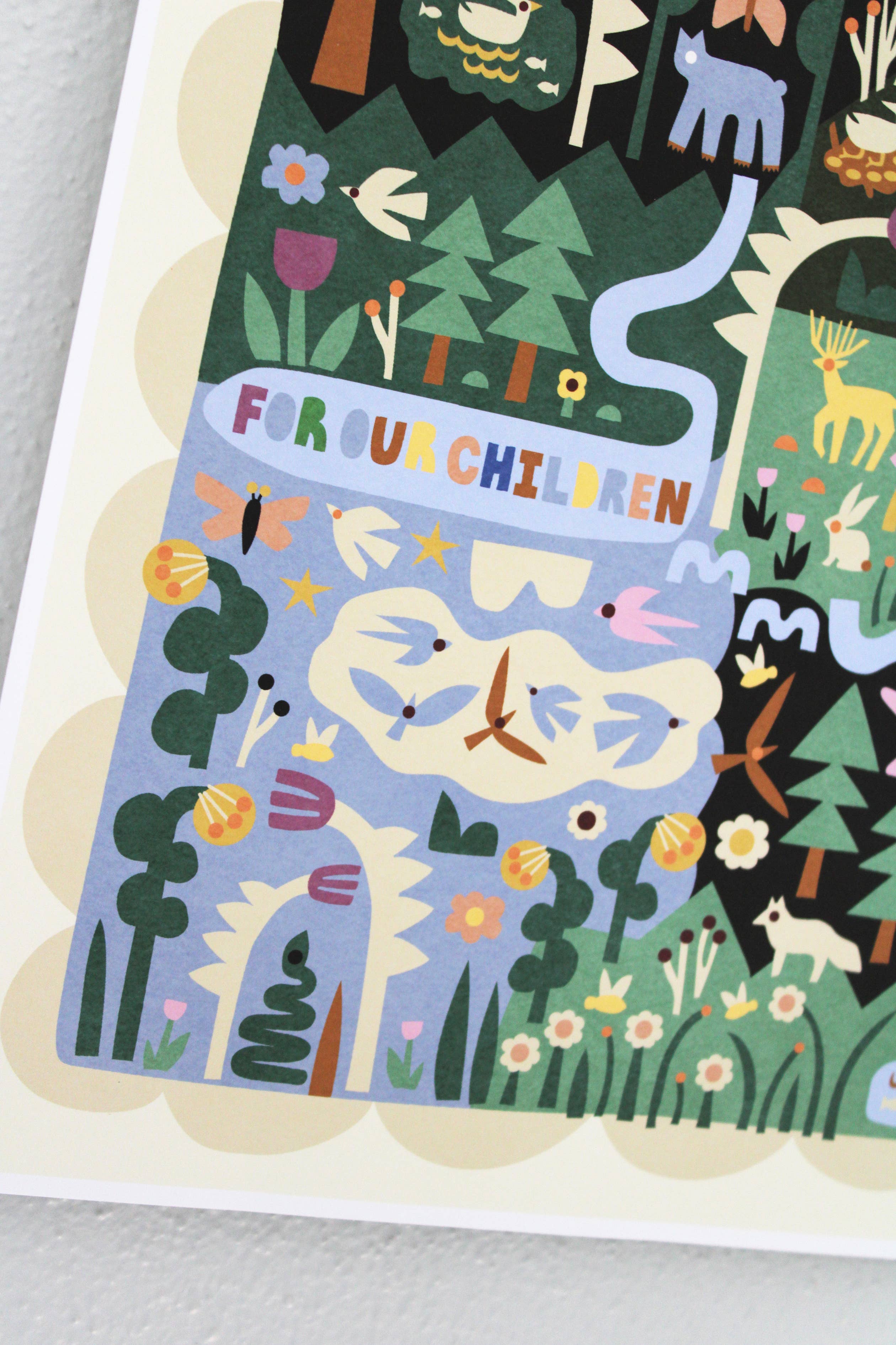 Leah Duncan - Wholesale Art Print - Protect Our Forests Print1