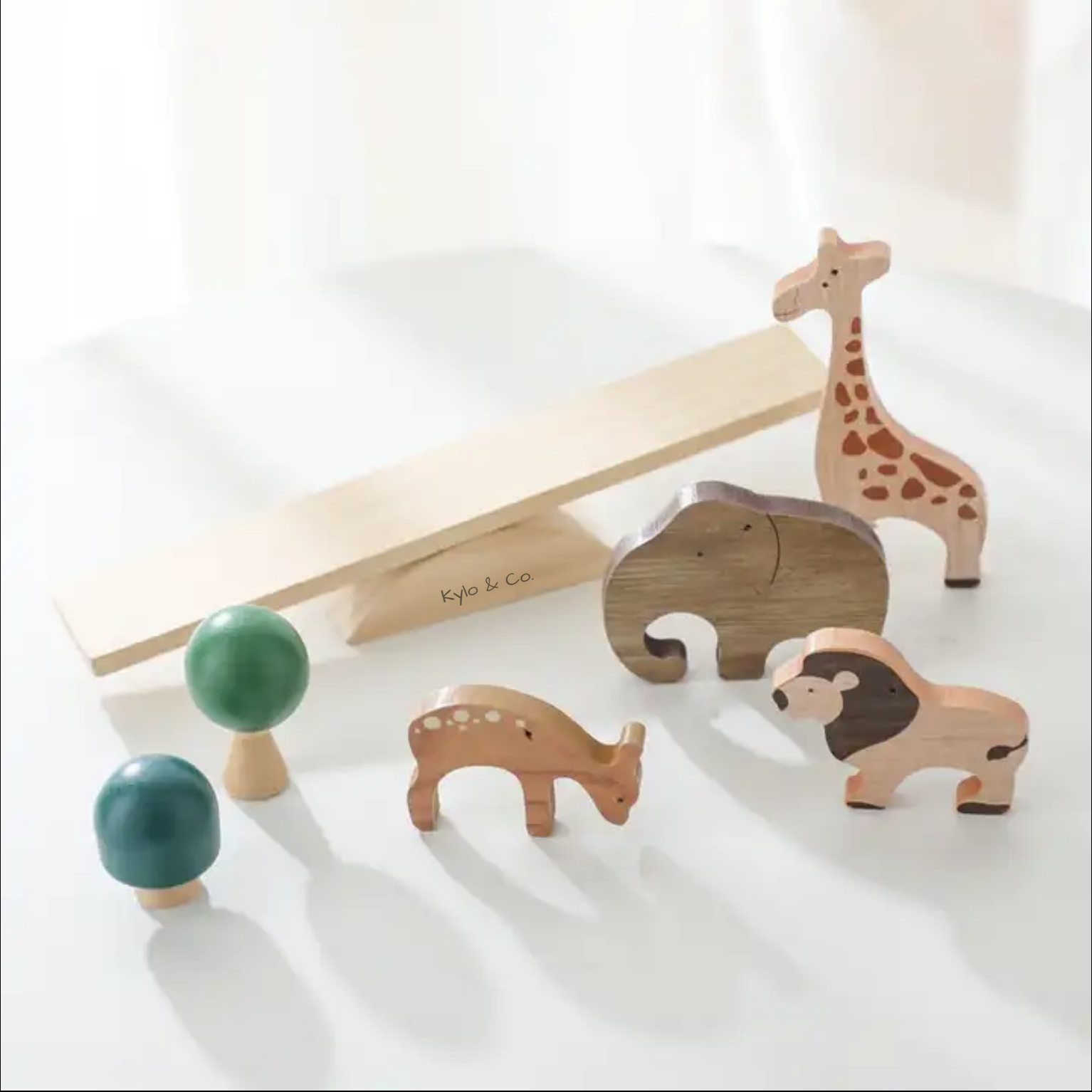 Kylo & Co. - Wholesale Wood Toy - Kids - Safari Wooden Toys3