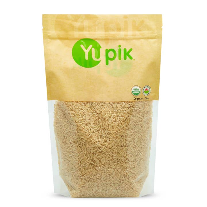 Yupik Organic Brown Jasmine Rice, Long Grains, Vegan for wholesale by Yupik