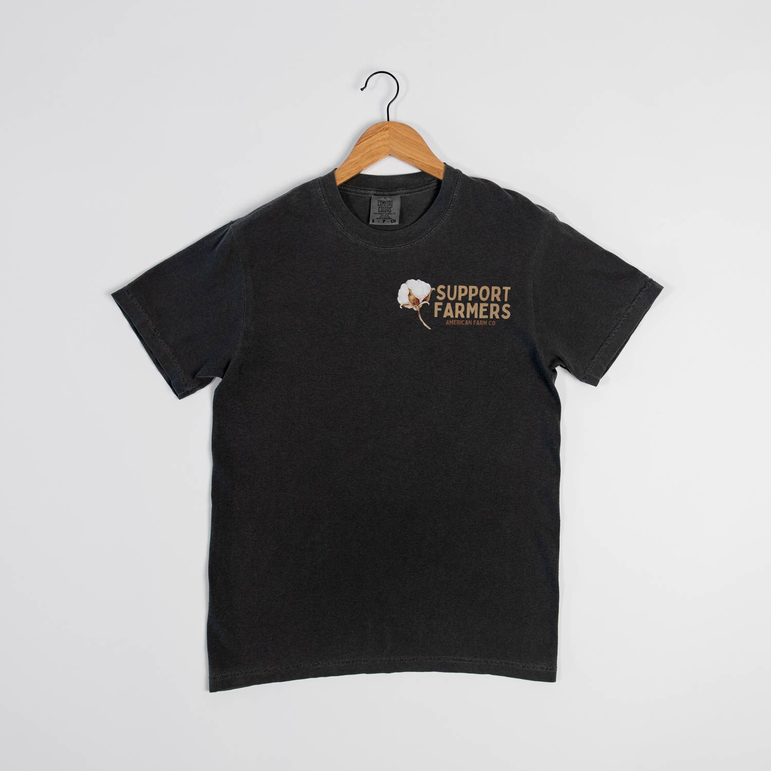 American Farm Company - Wholesale Screen Printed T-Shirt - Women's - Western ‘Support Farmers’ Cotton Unisex Graphic Tee2