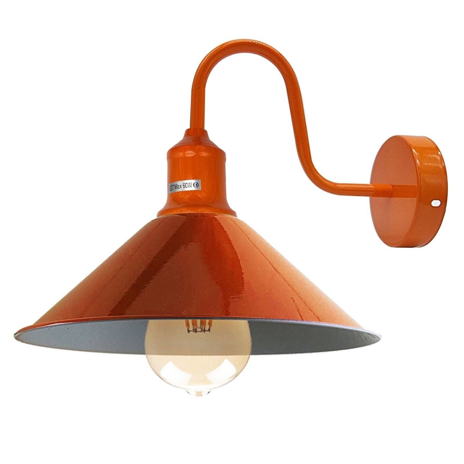 Ledsone – wholesale Sconce – Vintage Retro Industrial Wall Light Shade Metal Lampshade Sconce Wall Lights-408019