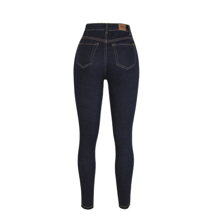 vlinvun - Venta al por mayor Vaqueros - Mujer - Vaqueros ajustados para mujer Pantalon Colombiano Skinny AZUL A Praga Jeans PRKJB-059AZOS