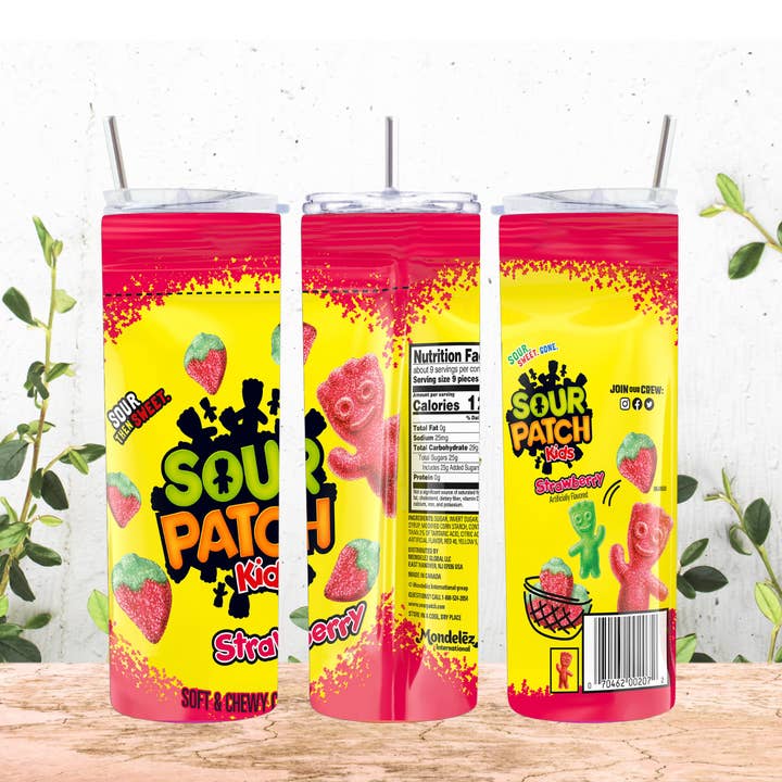 20 Ounce Tumbler - Sour Patch Kids, Candy for wholesale by Paxton's One Stop Shop LLC