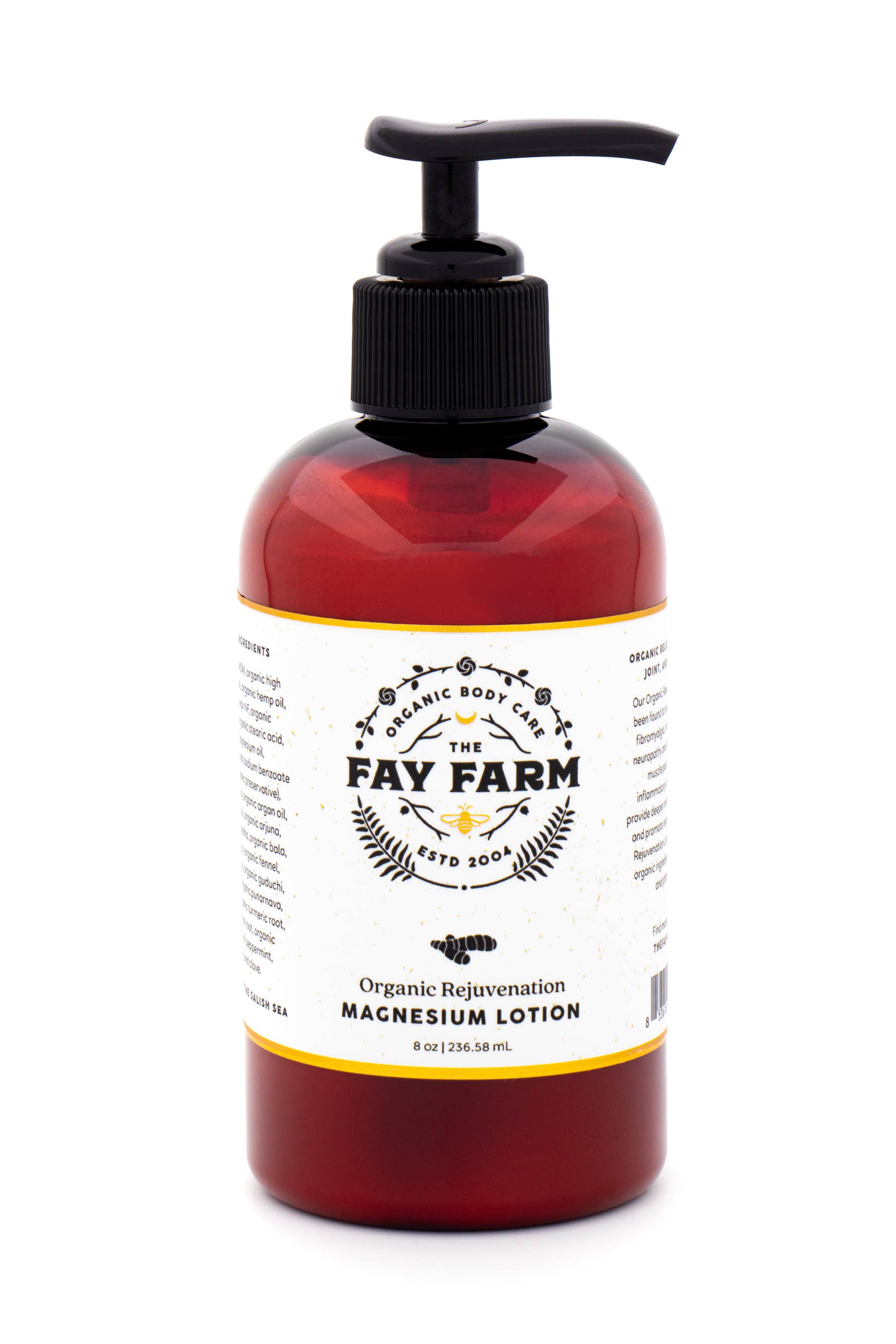 The Fay Farm LLC - Wholesale Pain Relief Spray/Cream - Organic Rejuvenation Magnesium Lotion1