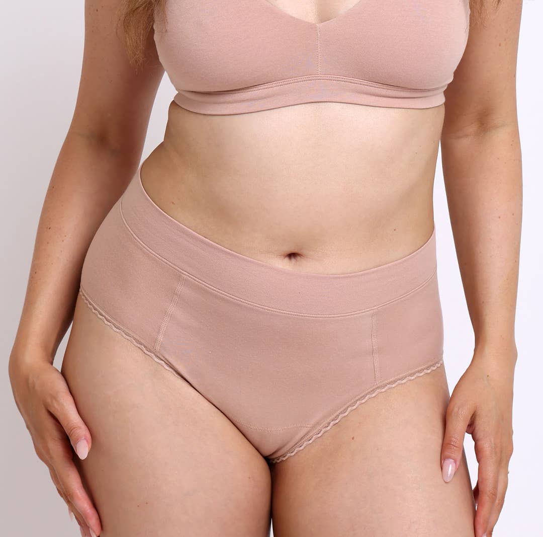 La Coochie – wholesale Underkläder - Dam – Högmidjade trosor i ekologisk bomull14