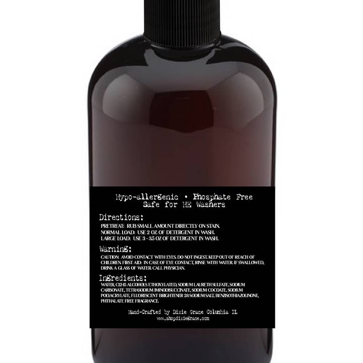 Dixie Grace - Wholesale Liquid Laundry Detergent - Scarlett - Laundry Detergent2