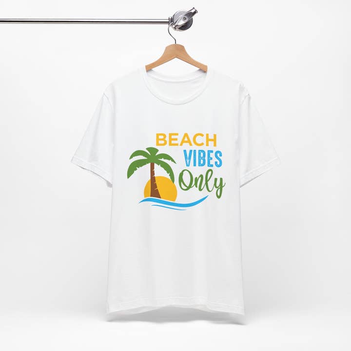 Beach Vibes Only Unisex Tee for wholesale by RC'nSONS