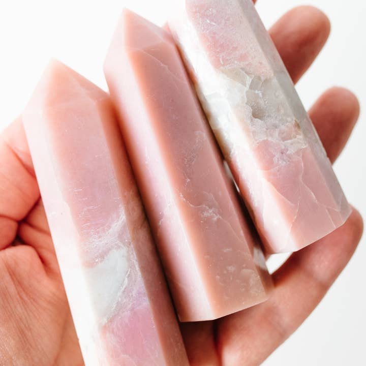 Apothecary Co. - Wholesale Spiritual stone/crystal - Pink Opal Point