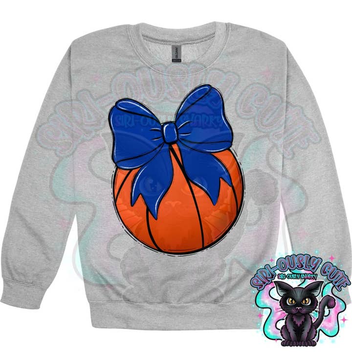 Balls and Bows Basketball Royal for wholesale by Siri-Ously Cute