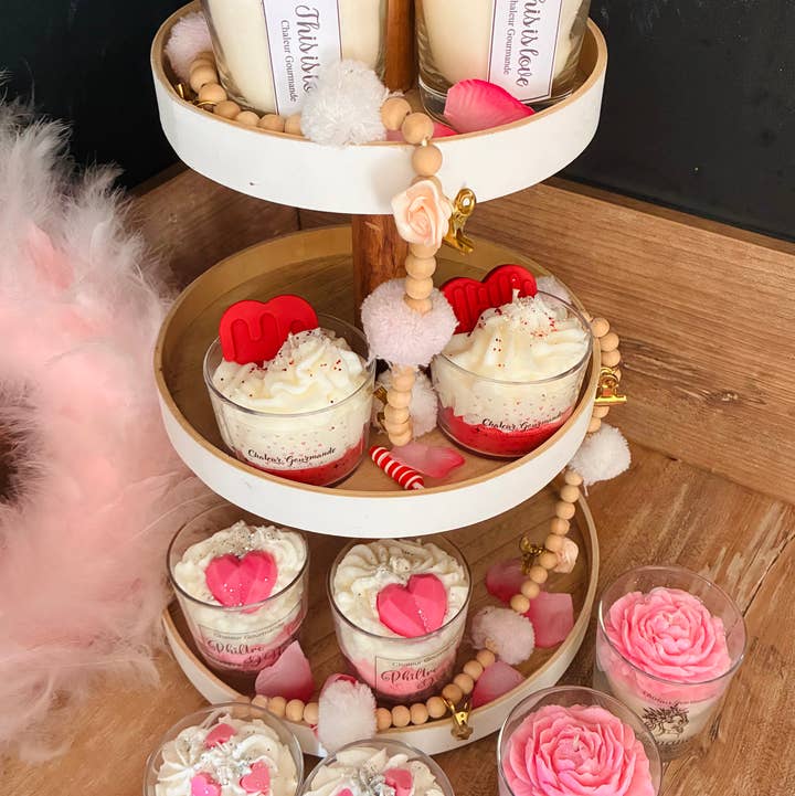 Chaleur Gourmande - Wholesale Novelty Candle - Valentine's Day implantation pack