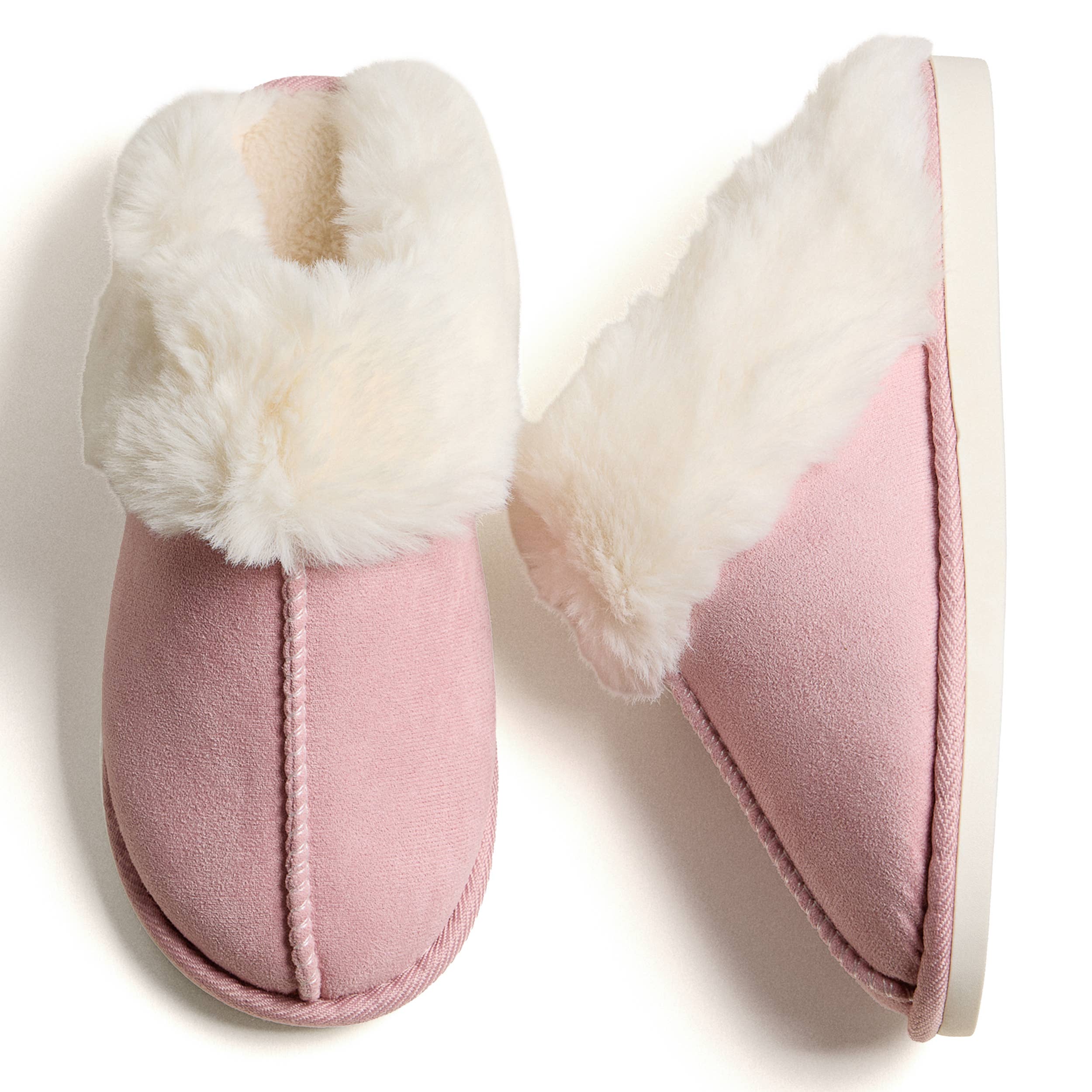 Hana - Wholesale Slippers - Women's - Sherpa Fur Home Warm Winter Slippers3