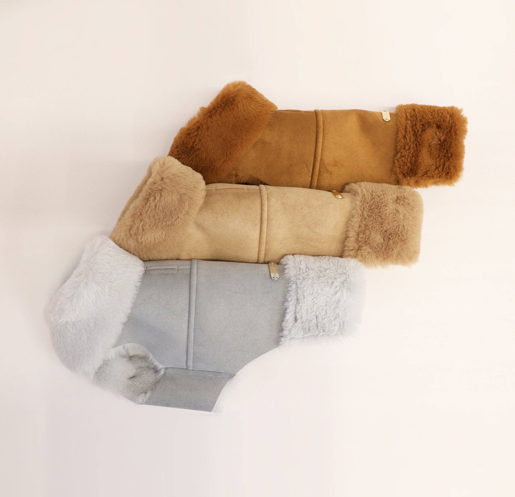 Faux Lambskin Coat - Titanium for wholesale on Faire4