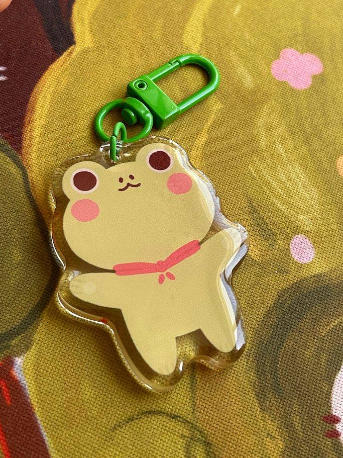 Paper Rat Illustrations - Wholesale Keychain - Women's - Woodland Friends Mystery Acrylic Charms5