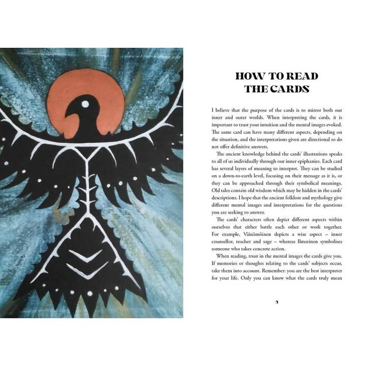 Simon & Schuster - Wholesale Tarot Cards - Mythologia Fennica Tarot by Susanna Salo