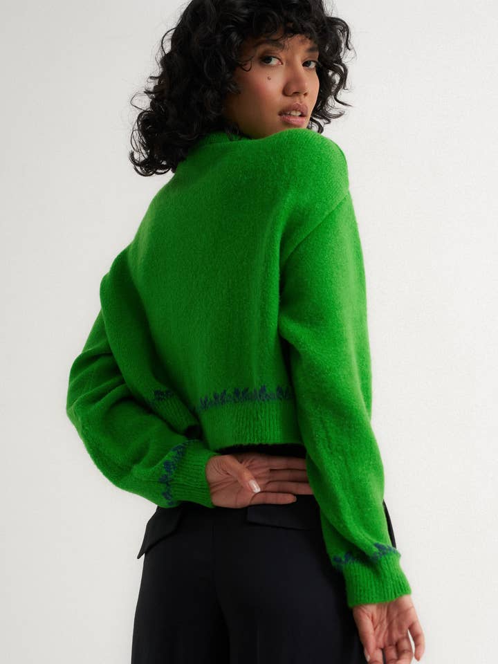 Callahan Knitwear - Wholesale Knit Sweater - Women's - Deck the Halls Cardigan6