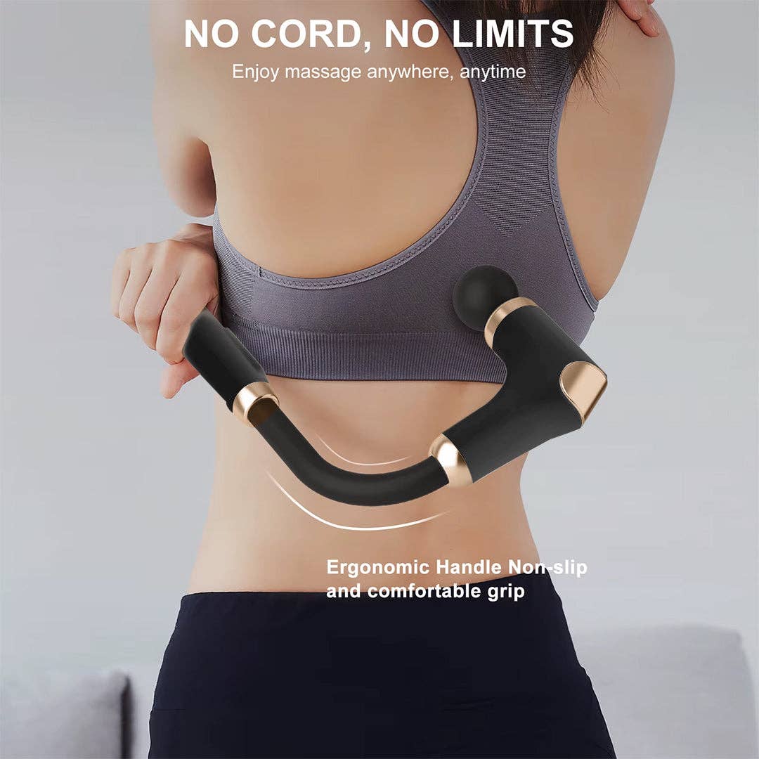 Mtistanbul LTD – wholesale Body massager – Cordless Massage Gun – 8 Heads, 6 Speed Levels, Long Handle Ergonomic Design, Ultra Quiet Operation6