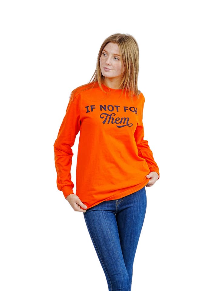 Se não for Thes Camiseta Vintage de Manga Comprida por atacado de Cherry