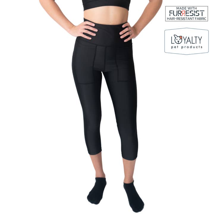 Zwarte legging met normale pasvorm voor wholesale door Loyalty Pet Products