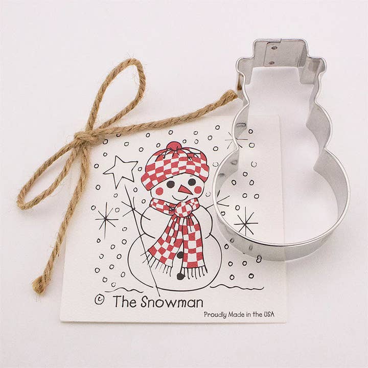 Snowman Cookie Cutter for wholesale by Ann Clark