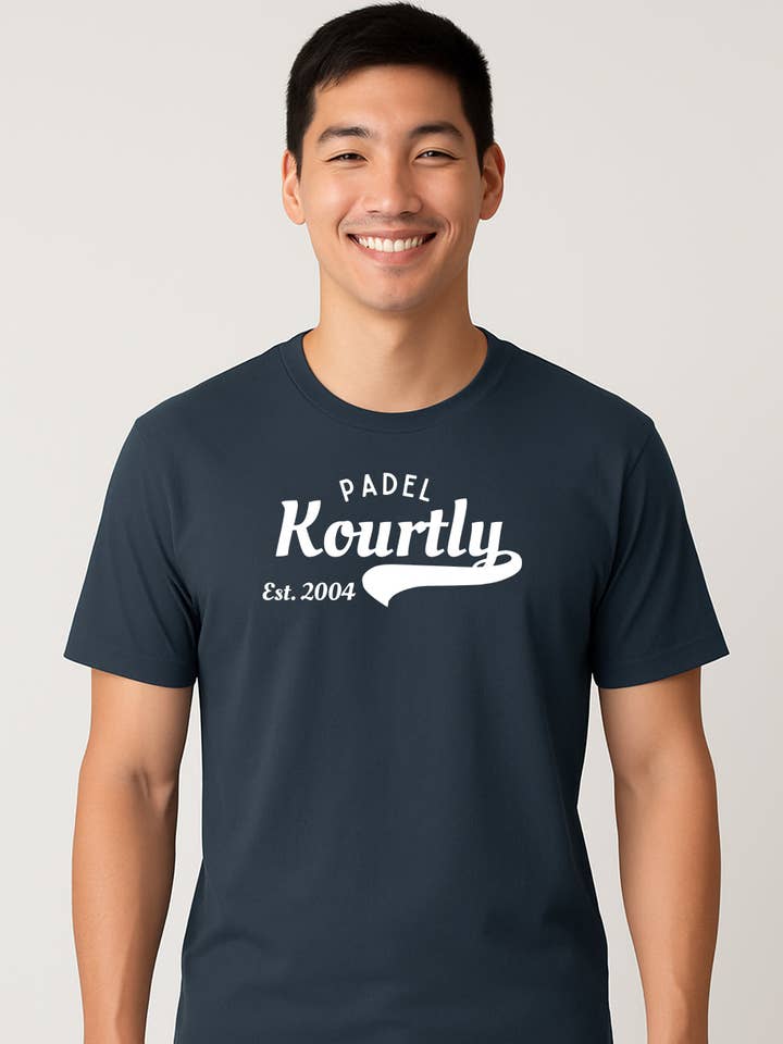 KOURTLY Signature Padel Tee for wholesale by KOURTLY by Loriet Sports