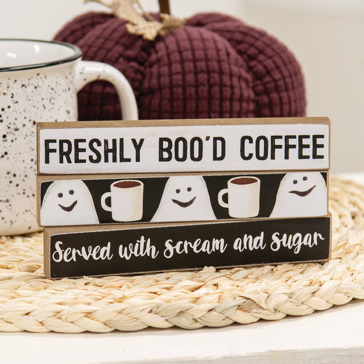 Col House Designs - Wholesale Decorative Tabletop Object - Scream and Sugar Mini Stick - 3 Asstd.4