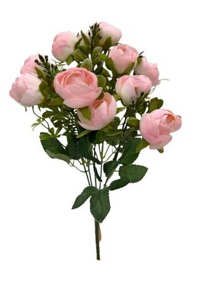 David Fischhoff Ltd – wholesale Artificial flowers – DF20163 - Six Assorted Rose Bud Bunch1