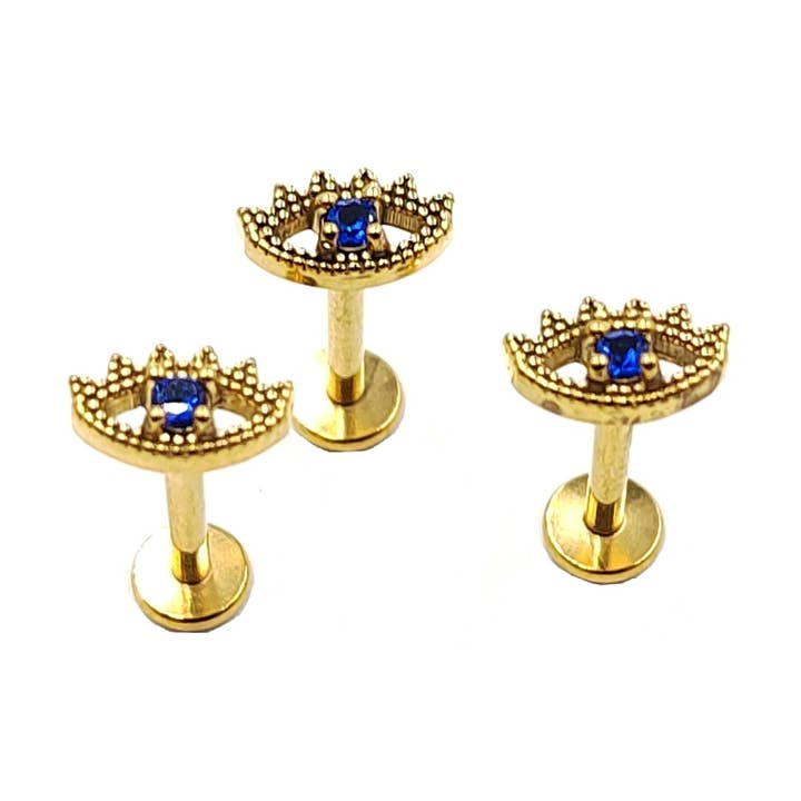 Piercing acier yeux
pour la vente par MYLENE ET FELIX