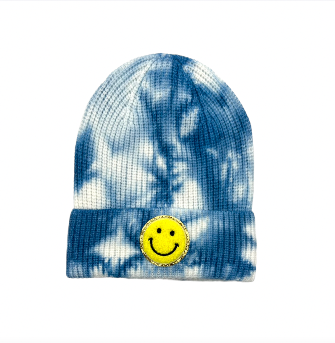 Mavi Bandz - Wholesale Beanie - Kids - Varsity Smiley Face Tie Dye Beanie Stocking Hat Cap3