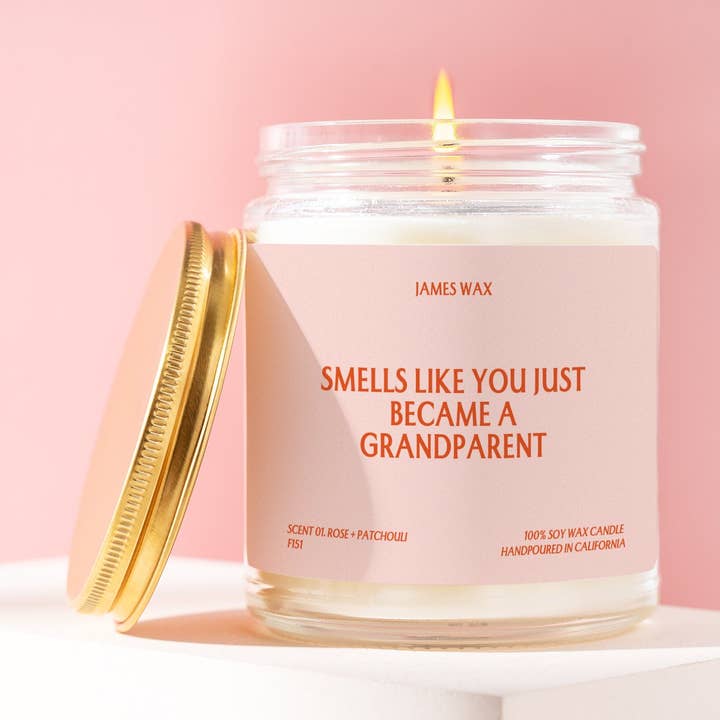 New Grandparent Gift Grandparent Candle F151 for wholesale by James Wax