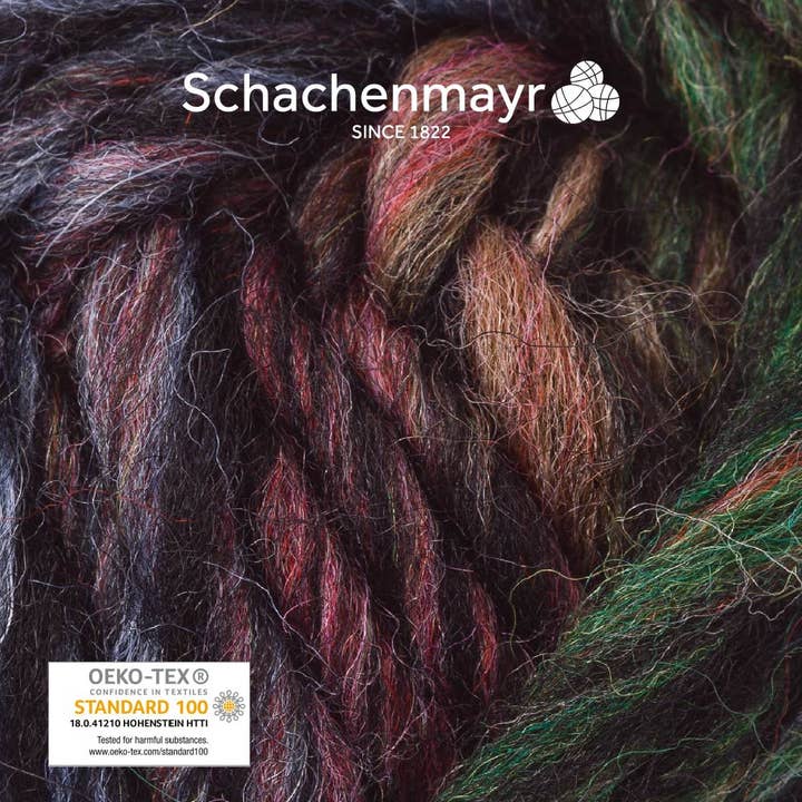 MEZ Crafts Germany - Vente Fils à tricoter - Laine feutrée Schachenmayr Wash+Filz-It ! Multicolore 10X50G5